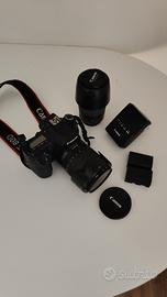 Canon EOS 80D + 18-135mm IS USM + 75-300 