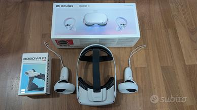Oculus Quest 2 256GB + ventola e cinturino BOBOVR