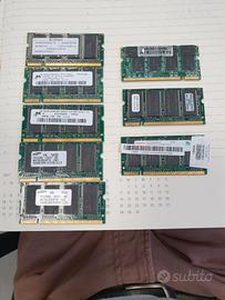Ram sodimm ddr1 vari tagli