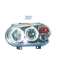 FARI VOLKSWAGEN VW GOLF 4 ANGEL EYES FONDO CROMATO