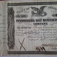PENNSYLVANIA SALT MANUFACTURING-1877!!!