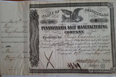 PENNSYLVANIA SALT MANUFACTURING-1877!!!