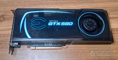EVGA GeForce GTX 580 1.5GB GDDR5 Scheda Video PCIe