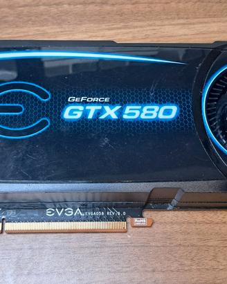 EVGA GeForce GTX 580 1.5GB GDDR5 Scheda Video PCIe