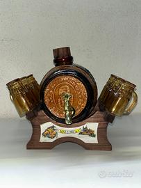Set Liquore Vintage "Mallorca" – Botte + Shottini