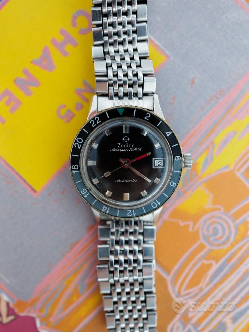 Subito - GraficaOro srl - Zodiac Aerospace Gmt vintage Autom 1970