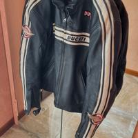Giacca in pelle Ducati da moto 