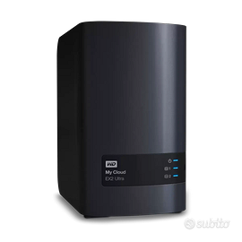 Nas Western Digital MyCloud Ex2 Ultra completo di