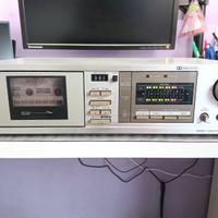 Piastra deck a cassette stereo vintage Toshiba