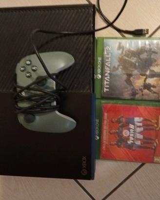 Xbox One 2 giochi e un conrtoller