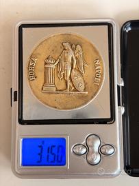 Medaglia argento Borsa di Napoli / Banco di Napoli