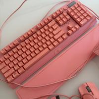 Tastiera meccanica razer rosa