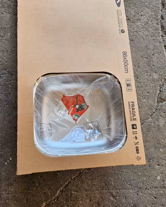 lavandino per cucina inox