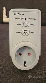 Presa GSM comando via SMS con sensore temperatura