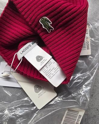 cappello lana merino Lacoste 