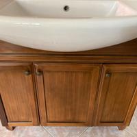 Lavello 90x50 con mobiletto in legno