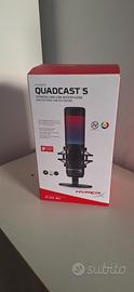 MICROFONO USB HYPERX QUADCAST S RGB
