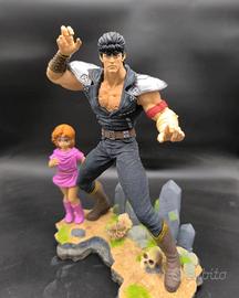 Kenshiro Ken il guerriero con Lynn fanart action