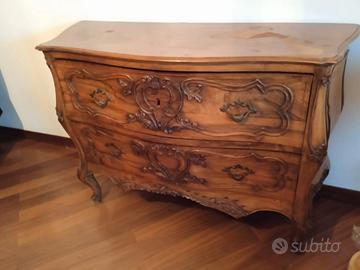 cassettiera legno operato 