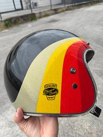 Casco Jet Bell Custom 500 - Taglia XXL - Nero/Ross