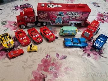 10 Cars Disney car Pixar Mattel giocate + Camion 