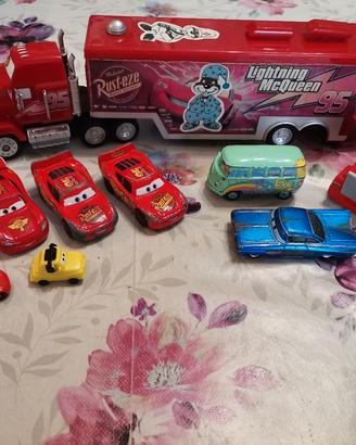10 Cars Disney car Pixar Mattel giocate + Camion 
