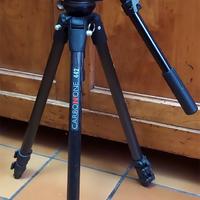 Manfrotto fibra di carbonio treppiede 442 / 507