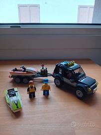 Lego City 60058 Suv con moto d'acqua 