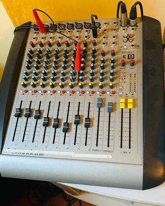 Mixer Soundkraft Spirit E8