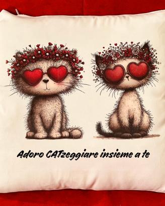 Federa cuscino personalizzata