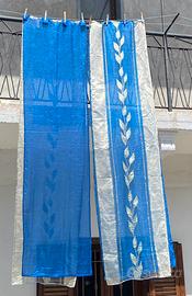 Coppia tende doppio velo