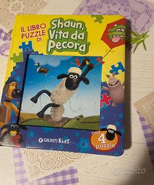 Libro puzzle Shaun una vita da pecora