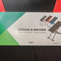 Poggiapiede per Chitarristi Regolabile, Pieghevole