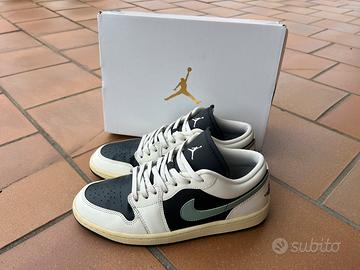 Sneakers nike Jordan low 1 grey anthracite jade