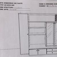 Parete attrezzata soggiorno