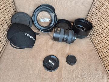 Set oblo' Seacam wide port con Nikkor 16-35