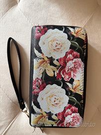 Portafoglio Alviero Rodriguez a fiori