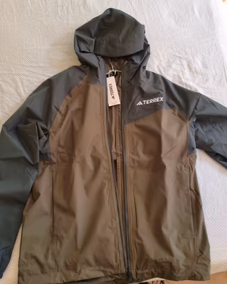 giacca impermeabile Adidas Terrex-Nuova- taglia M