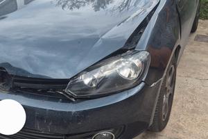 volkwagen golf 6 incidentata 