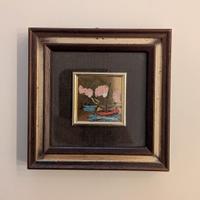 SERIGRAFIA su foglia oro 23 kt.