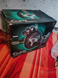 Gioco Logitech g25 + accessori. g25