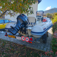 Gommone più motore 40 CV 4 tempi + carrello