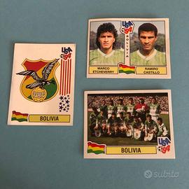 Panini USA 94 figurine rare originali Bolivia