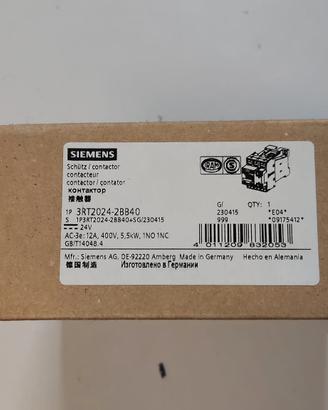 teleruttori siemens 3rt2024-2bb40