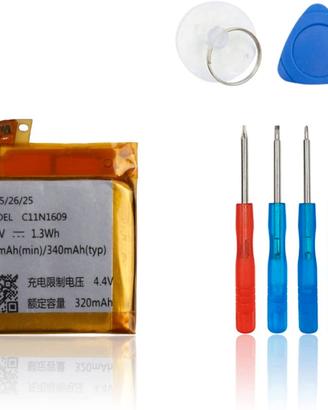 Batteria ASUS ZenWatch 3 WI503Q C11N1609 + Kit