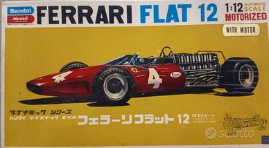 Kit BANDAI Ferrari 312 Flat 12 scala 1/12