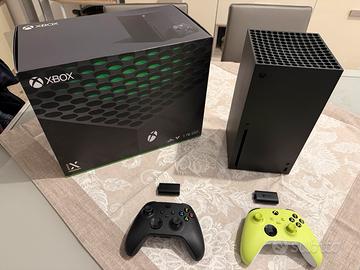 Xbox Series X in garanzia + scatola + 2 controller