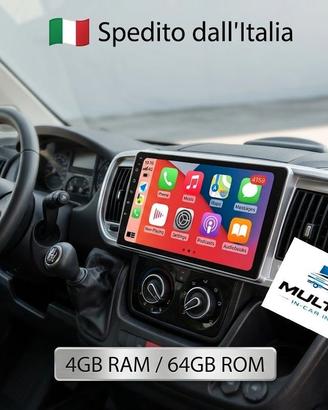 AUTORADIO ANDROID FIAT DUCATO 2021/2024