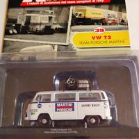 Volkswagen T2 Team Porsche Martini Rally 1/43