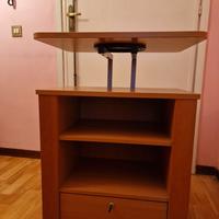 Carrello Porta TV con Ruote